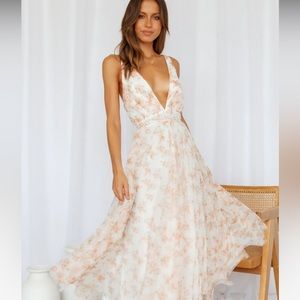 FLY WITH ME GIRL MIDI DRESS TANGERINE